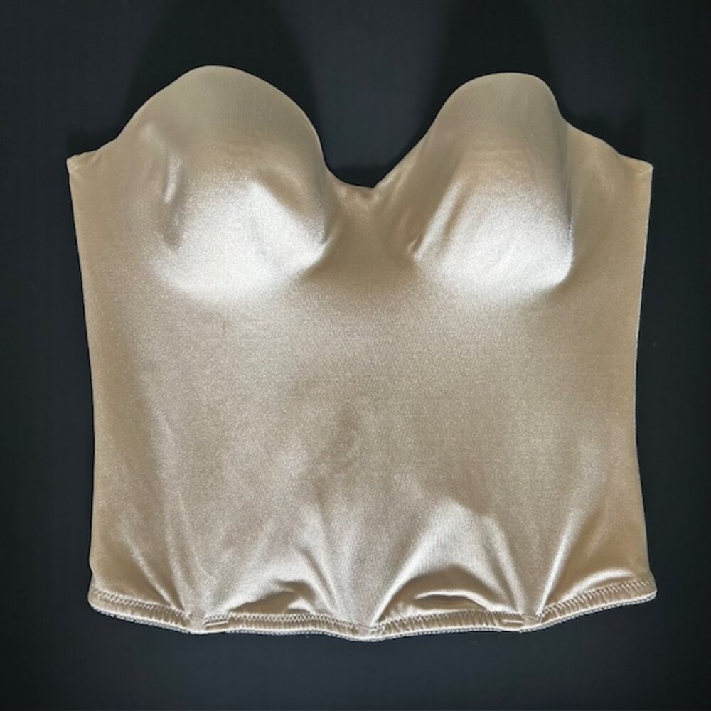 Dominique Ariel Underwire Bustier 36C Nude